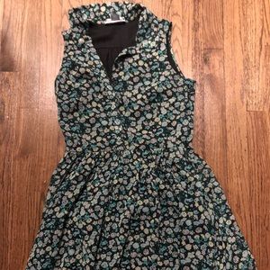 French connection fit and flare floral dress